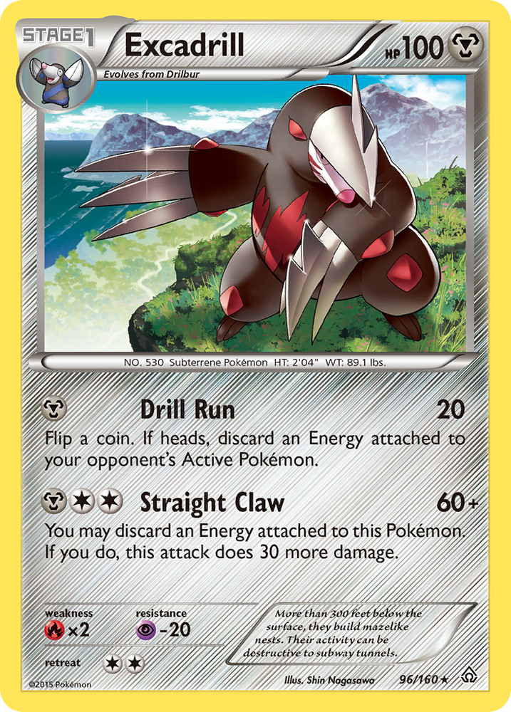Excadrill (96/160) [XY: Primal Clash] Pokémon