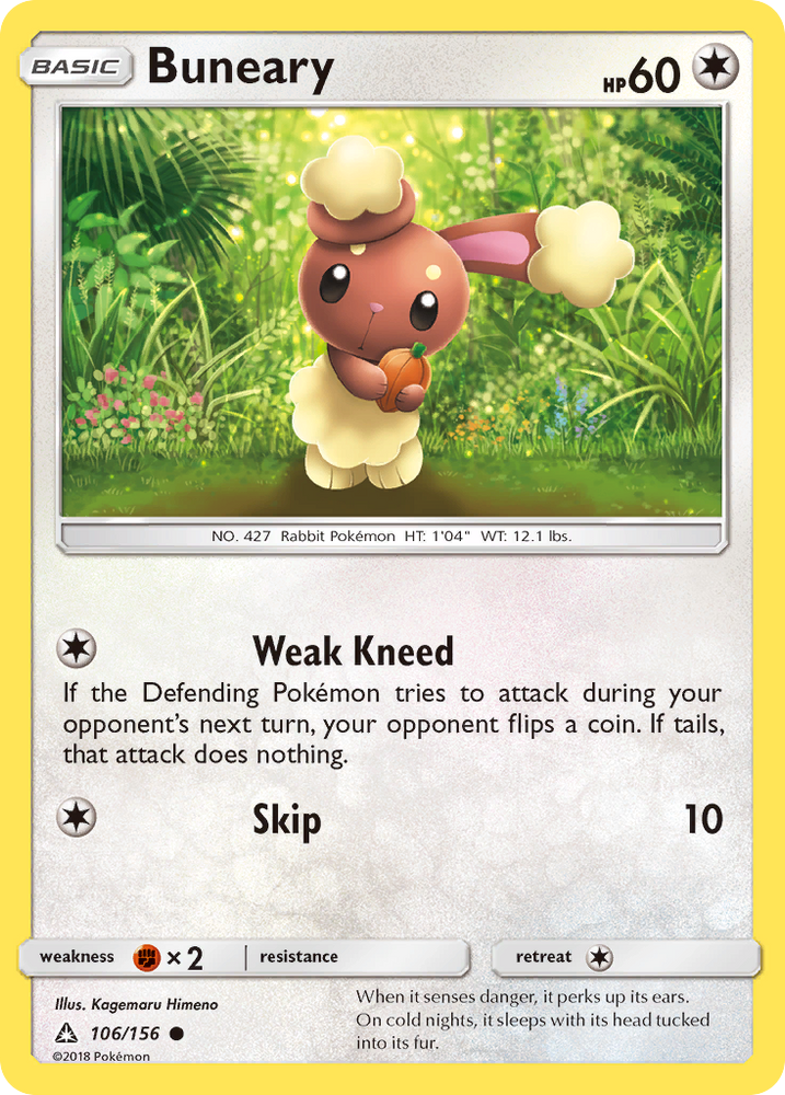 Buneary (106/156) [Sun & Moon: Ultra Prism] Pokémon