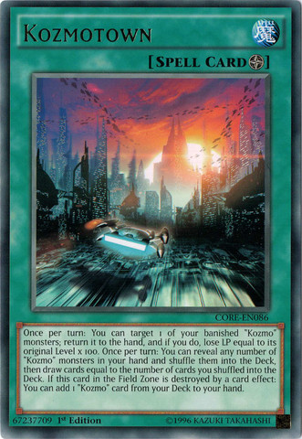 Kozmotown [CORE-EN086] Rare Yu-Gi-Oh!