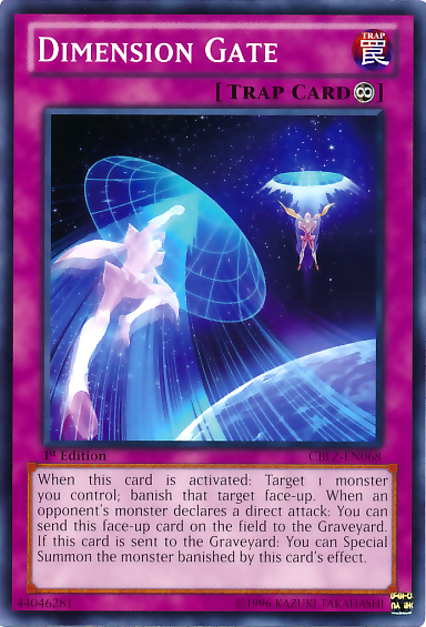 Dimension Gate [CBLZ-EN068] Common Yu-Gi-Oh!