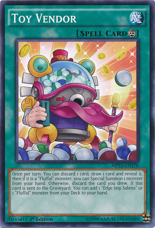 Toy Vendor [MP15-EN170] Common Yu-Gi-Oh!