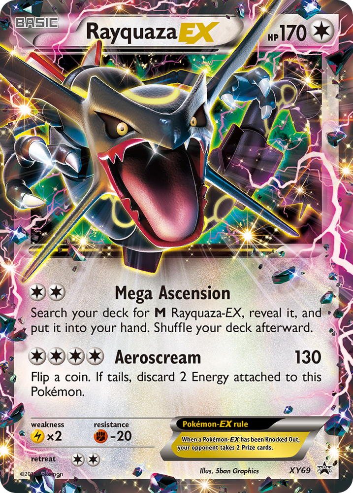 Rayquaza EX (XY69) (Shiny) [XY: Black Star Promos] Pokémon