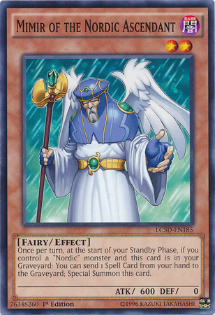 Mimir of the Nordic Ascendant [LC5D-EN185] Common Yu-Gi-Oh!