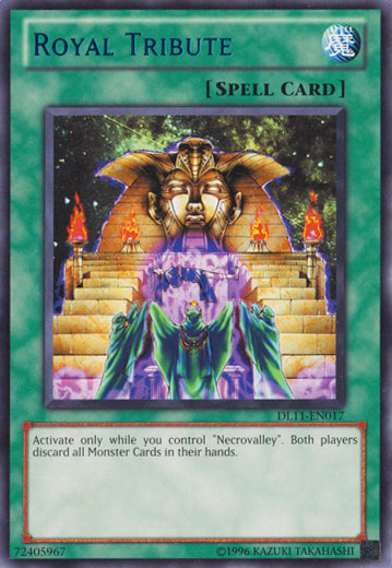 Royal Tribute (Blue) [DL11-EN017] Rare Yu-Gi-Oh!