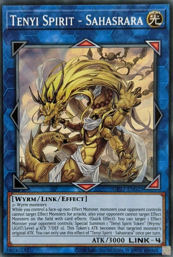 Tenyi Spirit - Sahasrara [OP17-EN025] Common Yu-Gi-Oh!