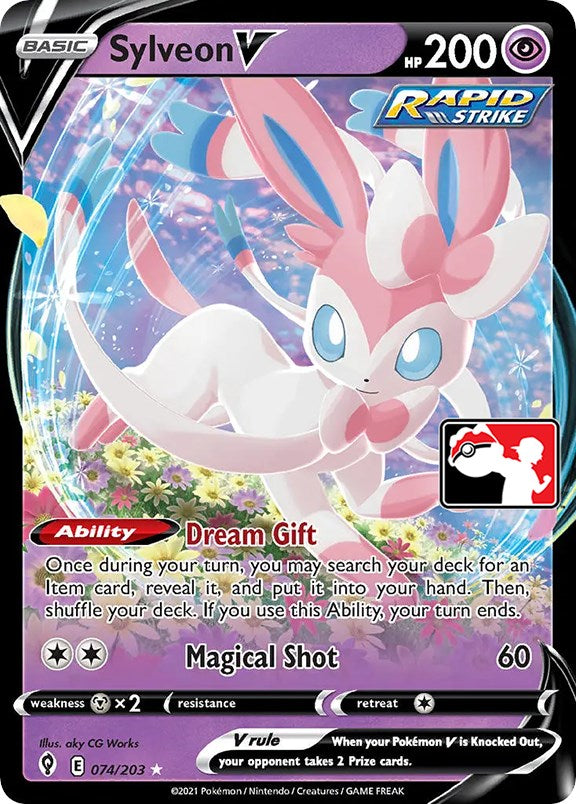 Sylveon V (074/203) [Prize Pack Series One] Pokémon