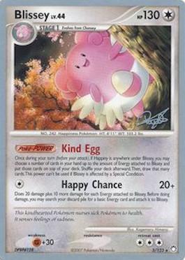 Blissey LV.44 (5/123) (Bliss Control - Paul Atanassov) [World Championships 2008] Pokémon