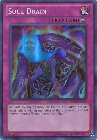 Soul Drain [AP04-EN013] Super Rare Yu-Gi-Oh!