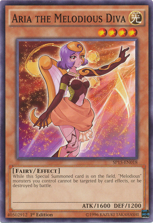 Aria the Melodious Diva [SP15-EN018] Common Yu-Gi-Oh!