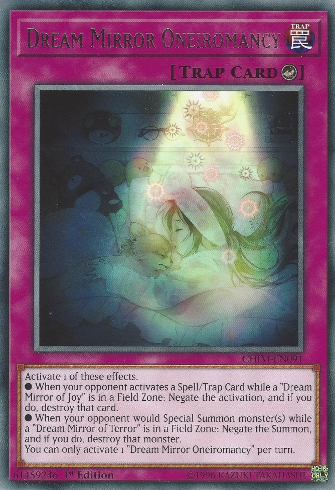 Dream Mirror Oneiromancy [CHIM-EN091] Rare Yu-Gi-Oh!