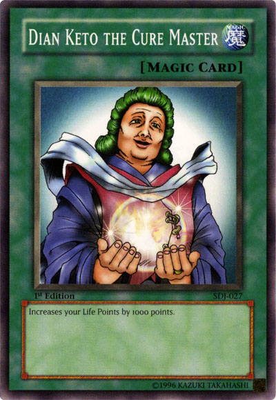 Dian Keto the Cure Master [SDJ-027] Common Yu-Gi-Oh!
