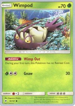 Wimpod (16/147) (Samurai Sniper - Kabu Fukase) [World Championships 2017] Pokémon