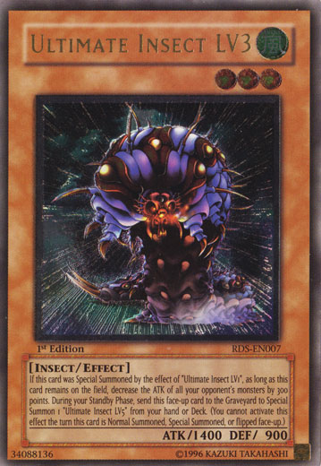 Ultimate Insect LV3 [RDS-EN007] Ultimate Rare Yu-Gi-Oh!