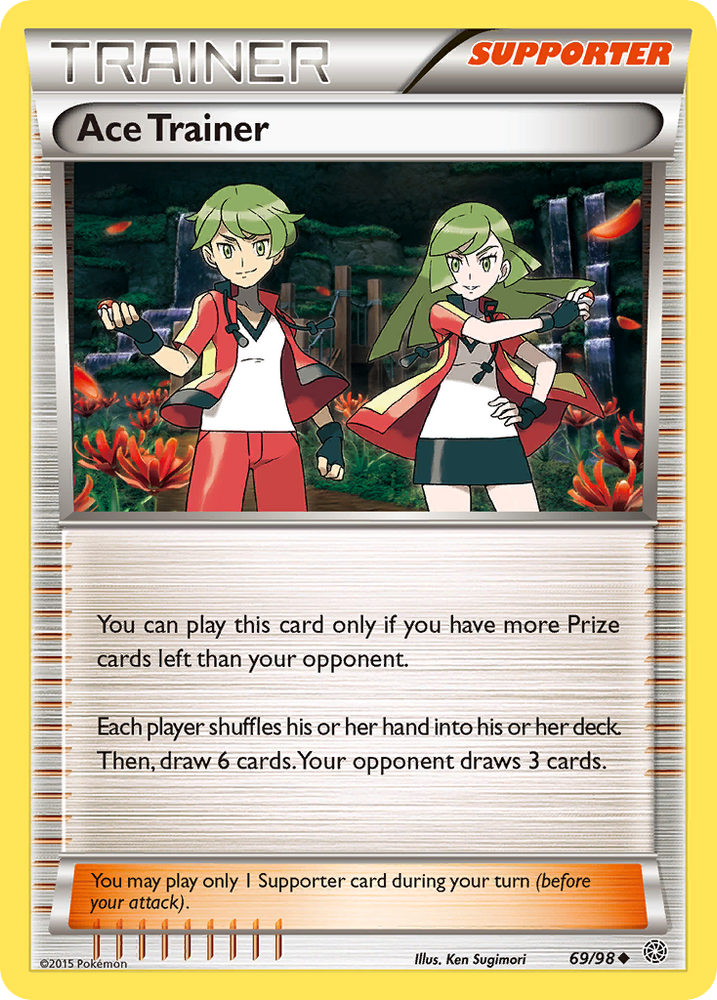 Ace Trainer (69/98) [XY: Ancient Origins] Pokémon