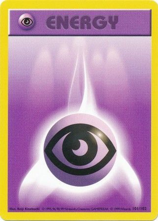 Psychic Energy (101/102) [Base Set Shadowless Unlimited] Pokémon