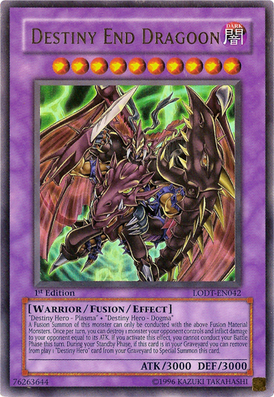 Destiny End Dragoon [LODT-EN042] Ultra Rare Yu-Gi-Oh!