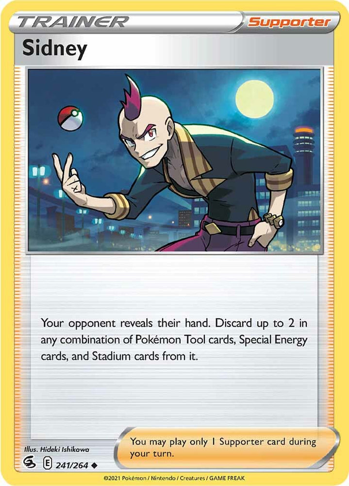 Sidney (241/264) [Sword & Shield: Fusion Strike] Pokémon