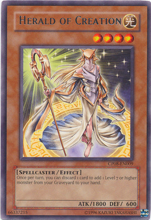 Herald of Creation [CP08-EN009] Rare Yu-Gi-Oh!