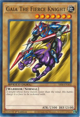 Gaia The Fierce Knight [SS04-ENA02] Common Yu-Gi-Oh!