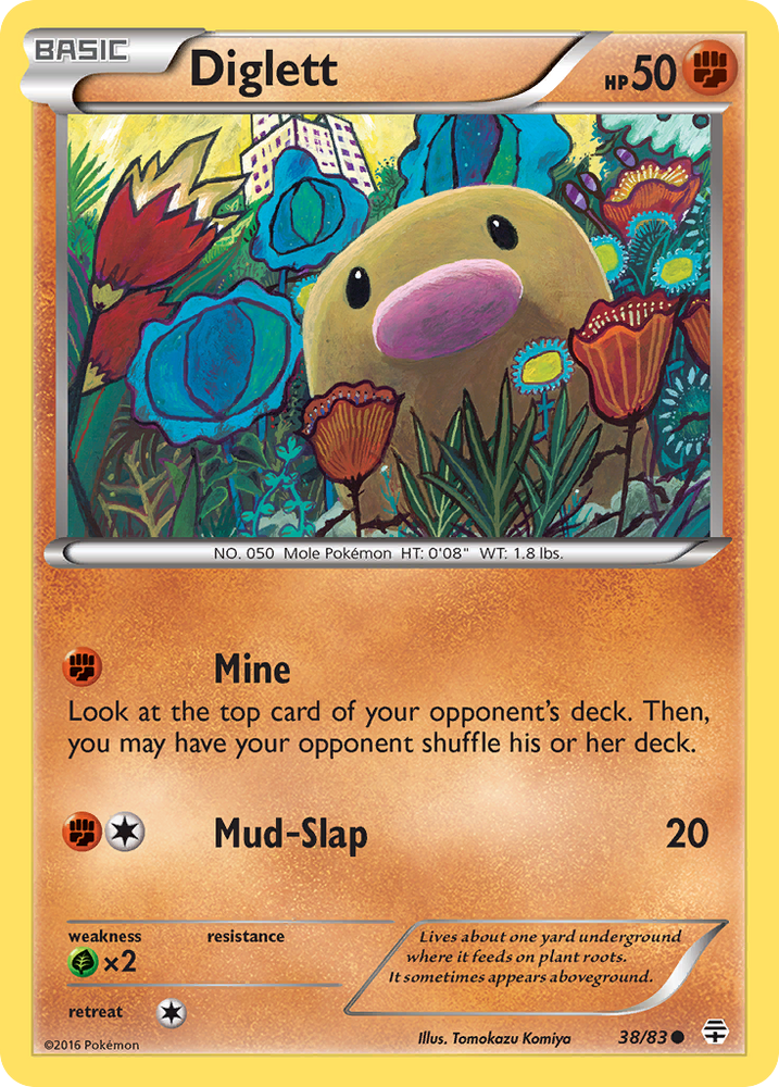 Diglett (38/83) [XY: Generations] Pokémon