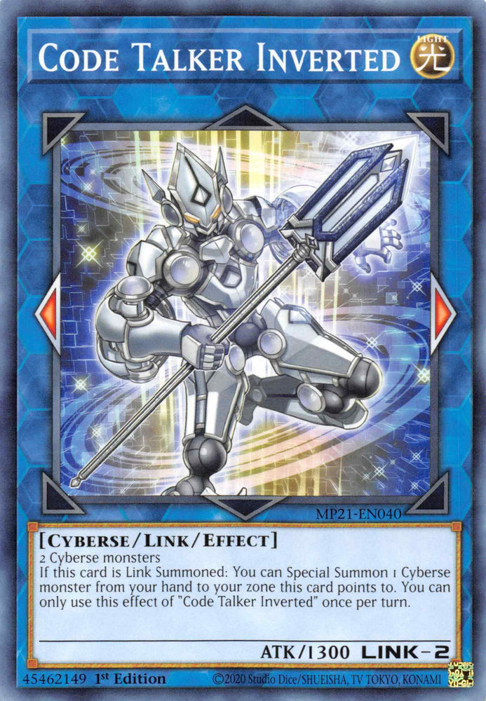 Code Talker Inverted [MP21-EN040] Common Yu-Gi-Oh!