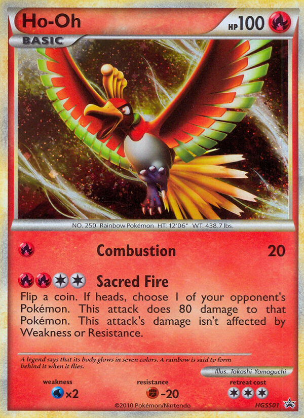 Ho-Oh (HGSS01) [HeartGold & SoulSilver: Black Star Promos] Pokémon