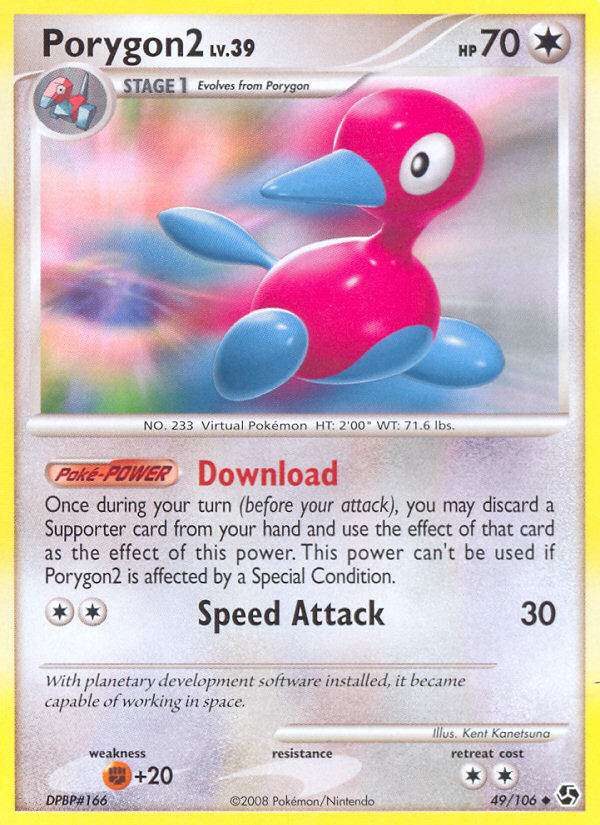 Porygon2 (49/106) [Diamond & Pearl: Great Encounters] Pokémon