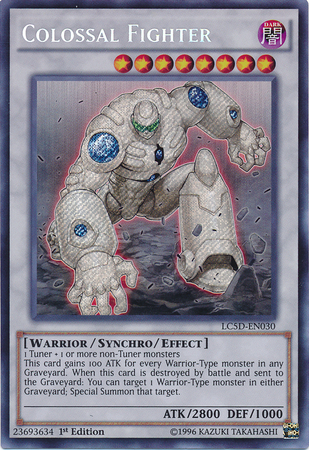 Colossal Fighter [LC5D-EN030] Secret Rare Yu-Gi-Oh!