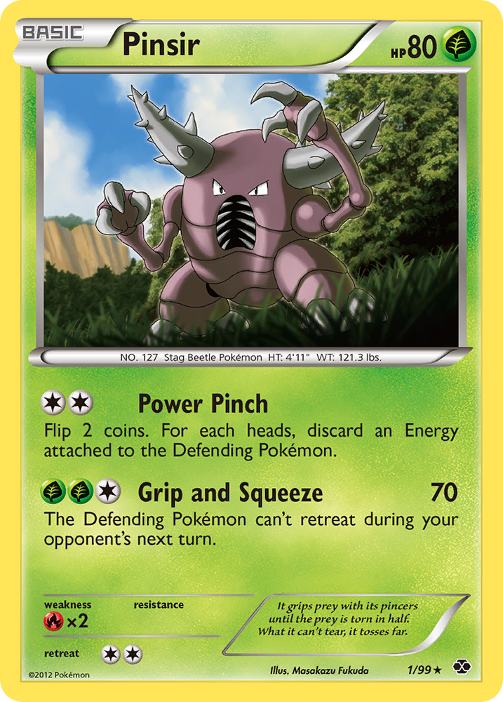 Pinsir (1/99) [Black & White: Next Destinies] Pokémon
