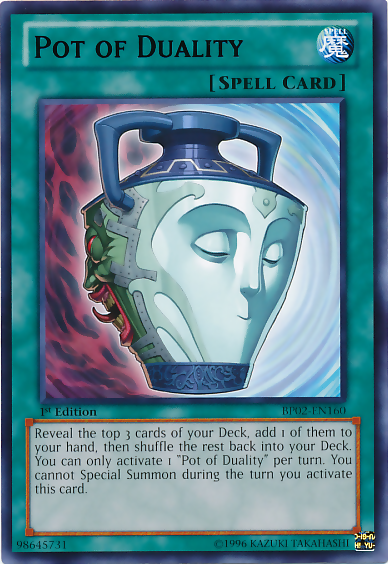 Pot of Duality [BP02-EN160] Mosaic Rare Yu-Gi-Oh!