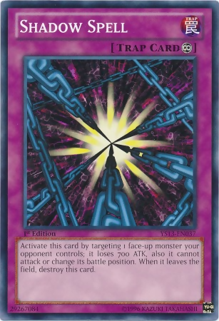 Shadow Spell [YS13-EN037] Common Yu-Gi-Oh!