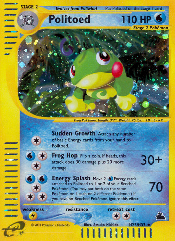 Politoed (H23/H32) [Skyridge] Pokémon