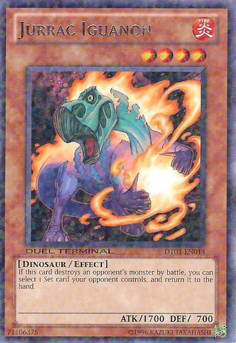 Jurrac Iguanon [DT03-EN014] Rare Yu-Gi-Oh!