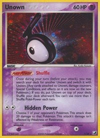 Unown (T) (T/28) [EX: Unseen Forces] Pokémon