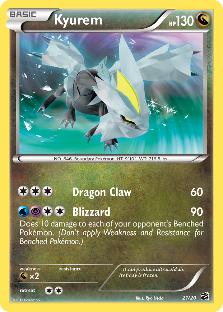 Kyurem (21/20) [Black & White: Dragon Vault] Pokémon