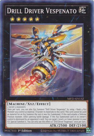 Drill Driver Vespenato [MP21-EN132] Common Yu-Gi-Oh!