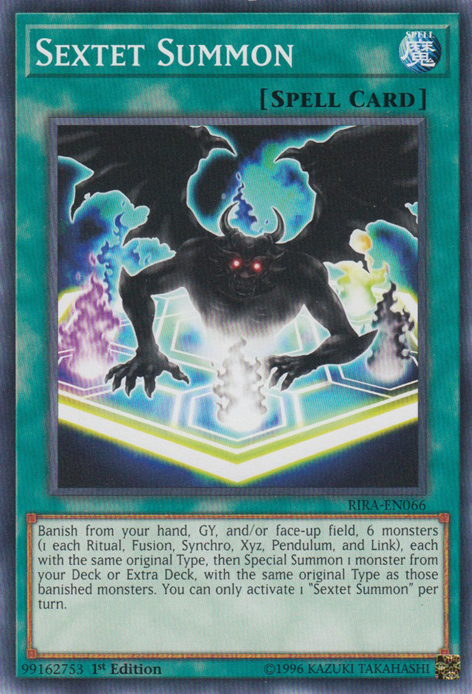 Sextet Summon [RIRA-EN066] Common Yu-Gi-Oh!