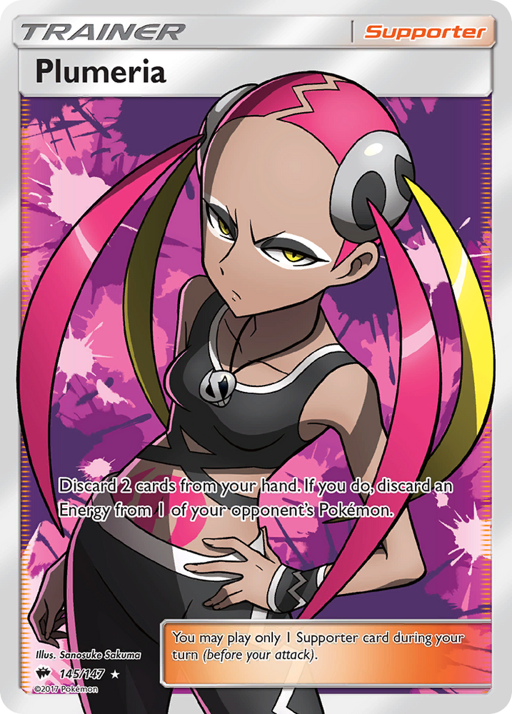 Plumeria (145/147) [Sun & Moon: Burning Shadows] Pokémon
