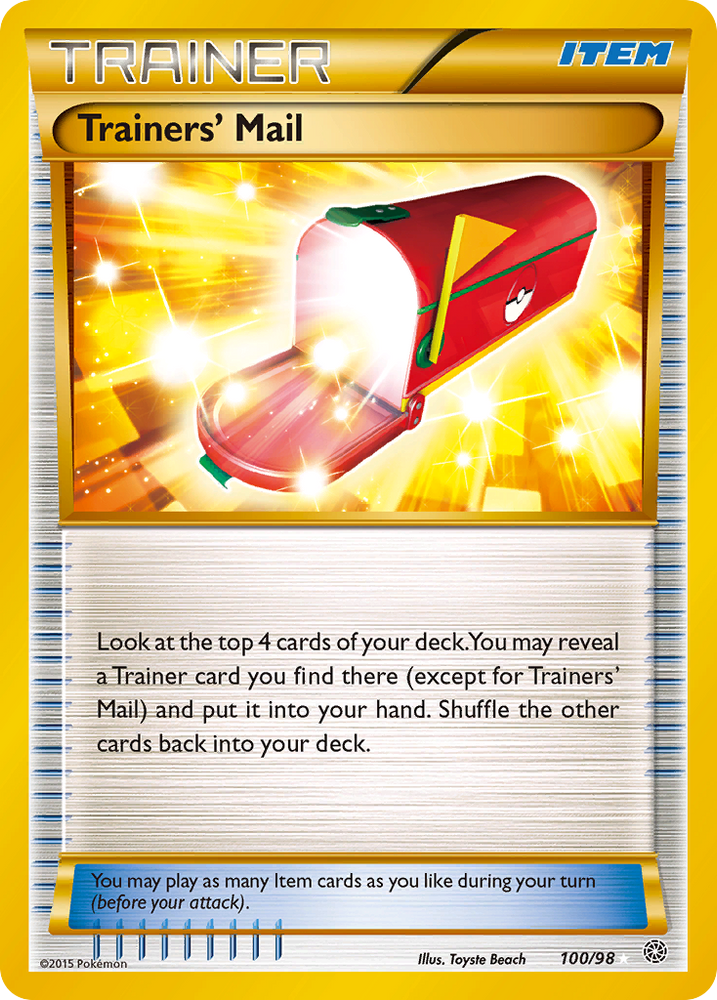 Trainers' Mail (100/98) [XY: Ancient Origins] Pokémon