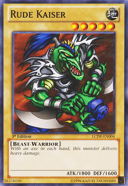 Rude Kaiser [LCJW-EN004] Common Yu-Gi-Oh!
