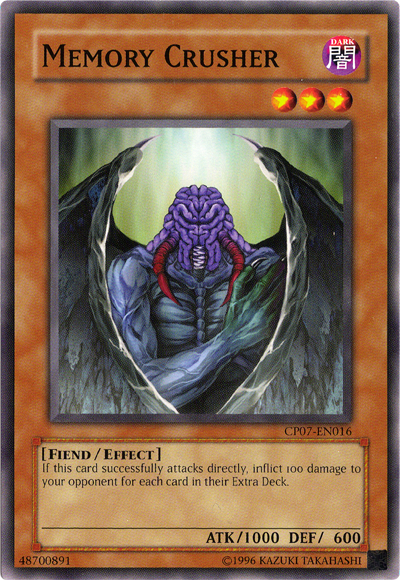Memory Crusher [CP07-EN016] Common Yu-Gi-Oh!