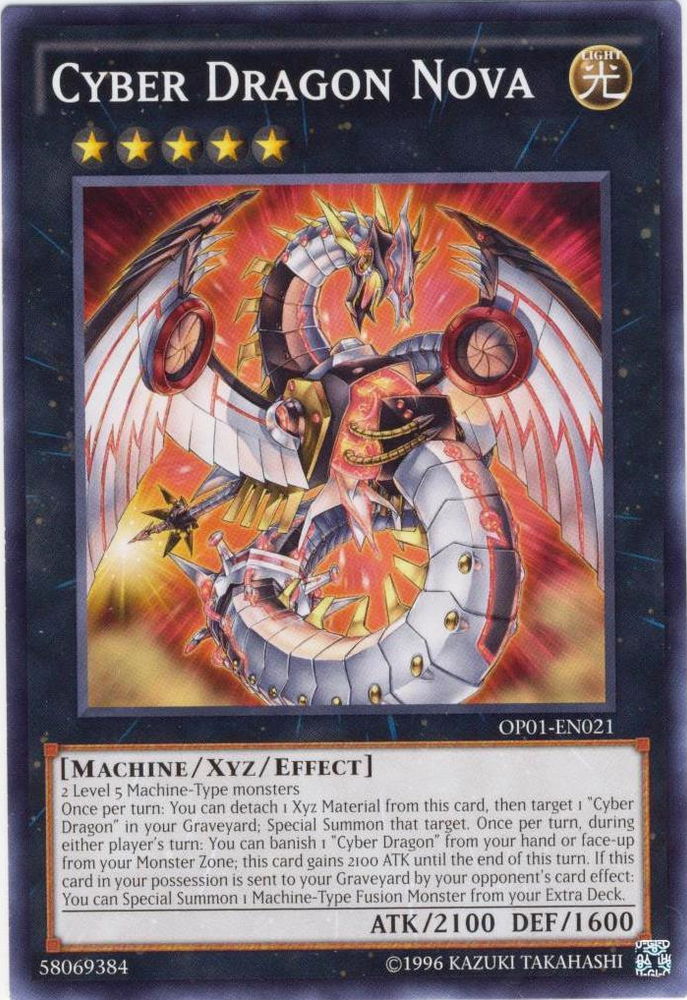 Cyber Dragon Nova [OP01-EN021] Common Yu-Gi-Oh!