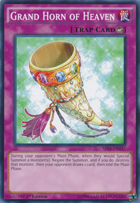 Grand Horn of Heaven [SR04-EN037] Common Yu-Gi-Oh!