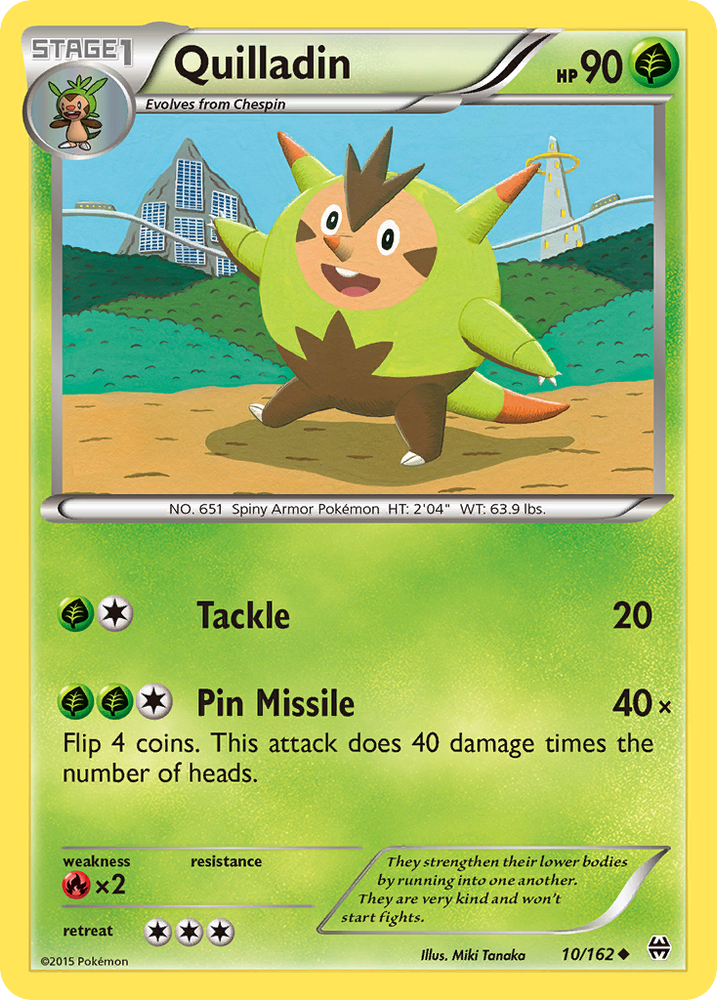 Quilladin (10/162) [XY: BREAKthrough] Pokémon