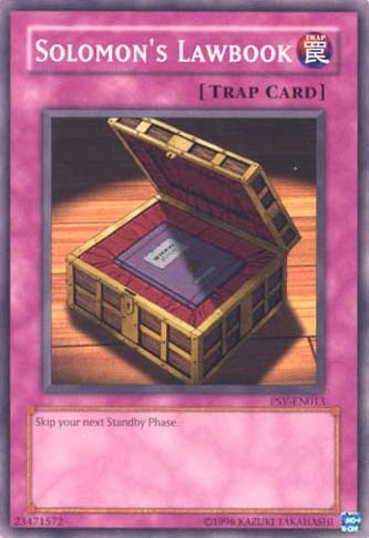 Solomon's Lawbook [PSV-EN013] Common Yu-Gi-Oh!