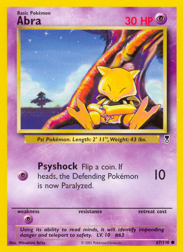 Abra (67/110) [Legendary Collection] Pokémon