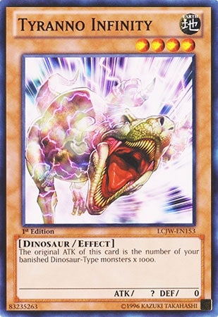 Tyranno Infinity [LCJW-EN153] Common Yu-Gi-Oh!