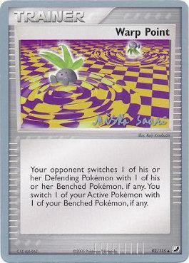 Warp Point (93/115) (Suns & Moons - Miska Saari) [World Championships 2006] Pokémon