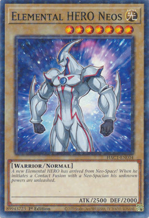 Elemental HERO Neos (Duel Terminal) [HAC1-EN004] Parallel Rare Yu-Gi-Oh!