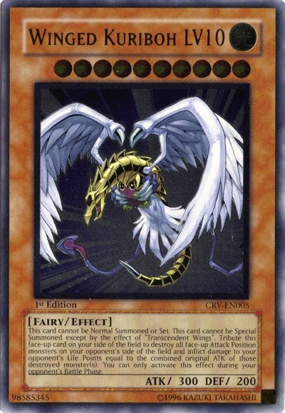 Winged Kuriboh LV10 [CRV-EN005] Ultimate Rare Yu-Gi-Oh!